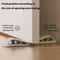 Silicone Door Stopper Adhesive Wall Protector Anti Collision Door Stop Wedge 8