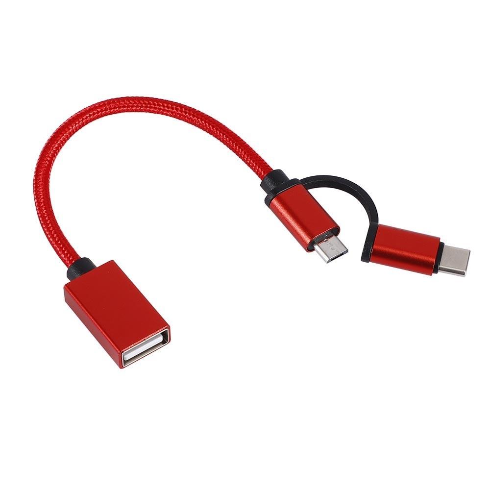 3 In 1 USB C OTG Adapter Cable With Micro USB USB 30 Fast Data Transfer 8