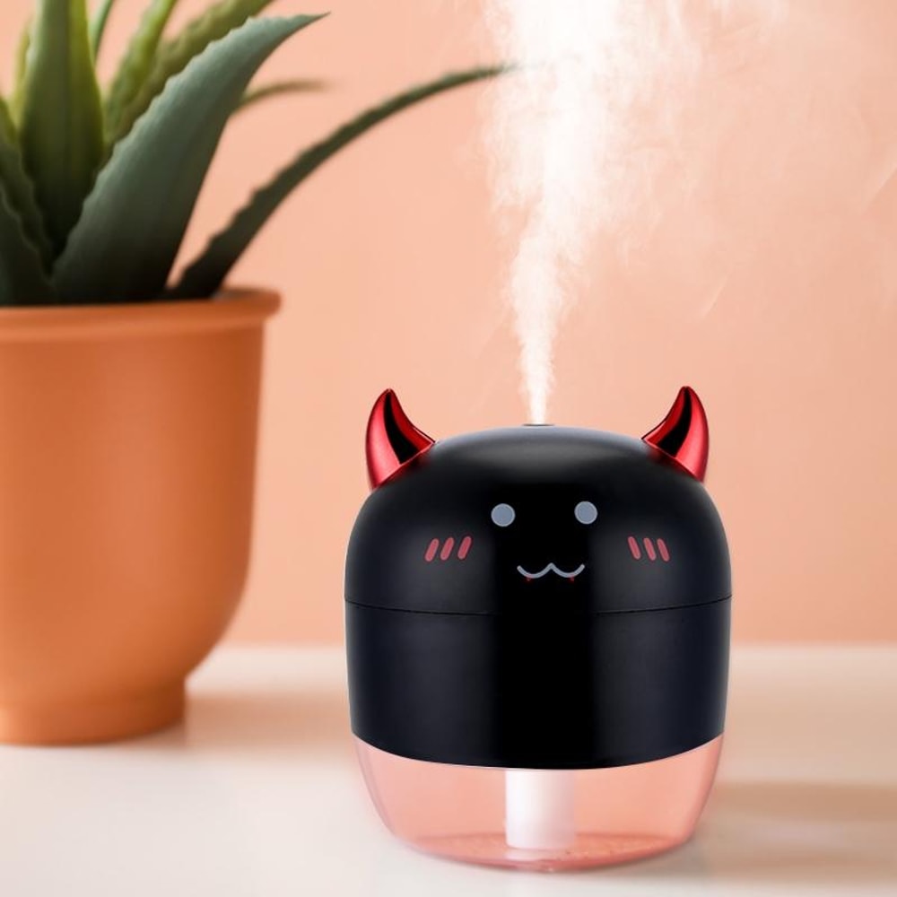 Angel Mini Humidifier With Night Light USB Cool Mist 15
