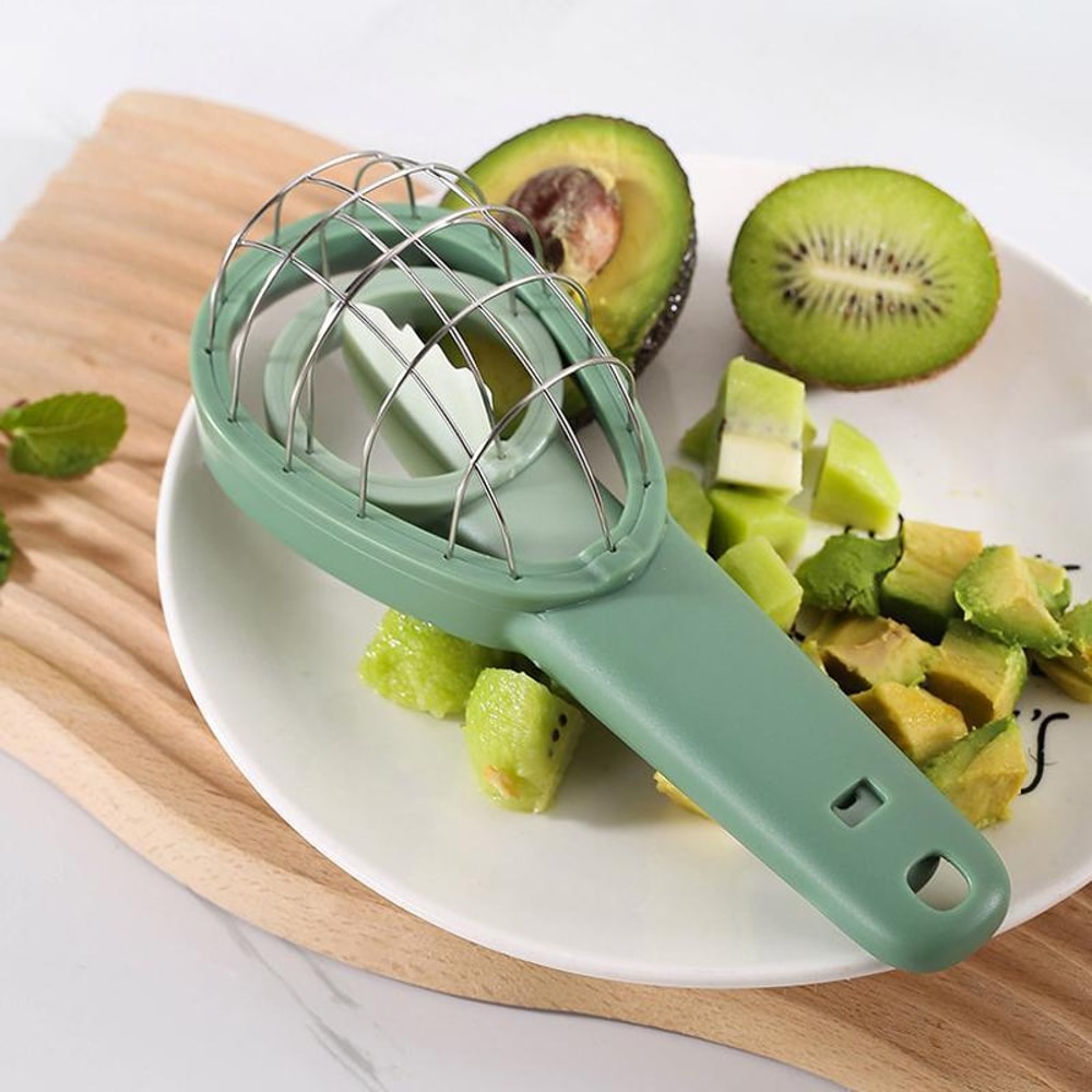 Multifunctional Avocado Slicer Fruit Cutter and Pit Remover Kitchen Avocado Tool