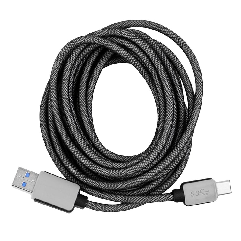 3m Braided USB C Charging Cable Fast Data Sync Type C To USB A Durable Cord 4