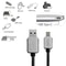 3m Braided USB C Charging Cable Fast Data Sync Type C To USB A Durable Cord 1