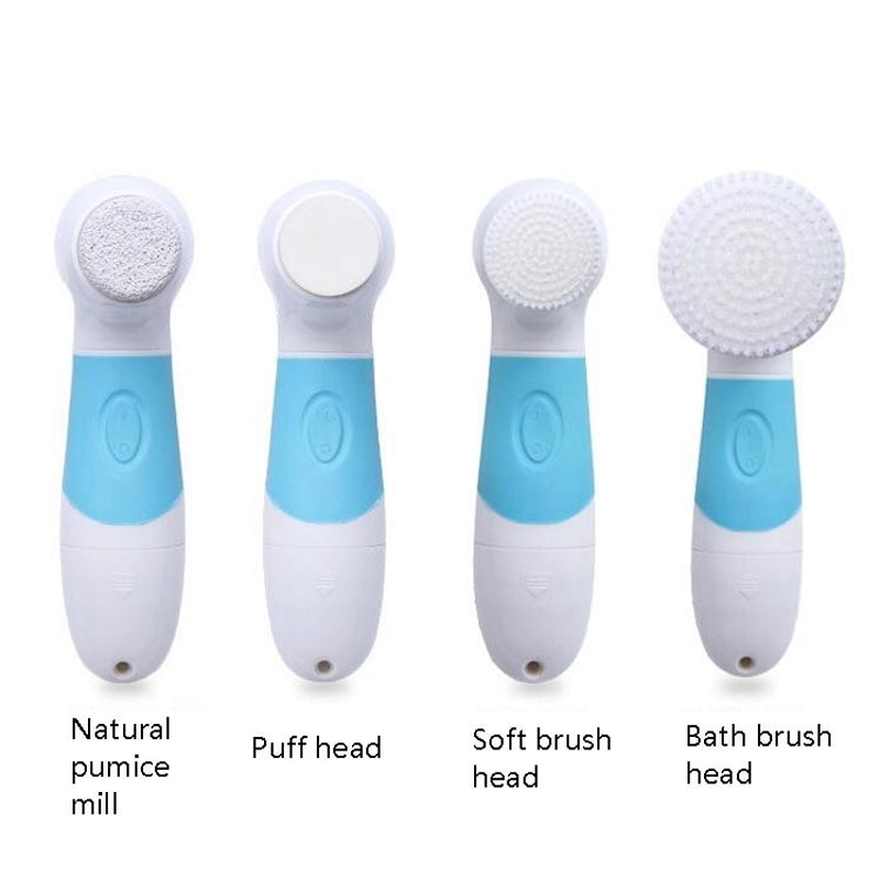 4in1 Waterproof Facial Cleansing Brush And Body Care Device For Deep Clean And Smooth Skin 1