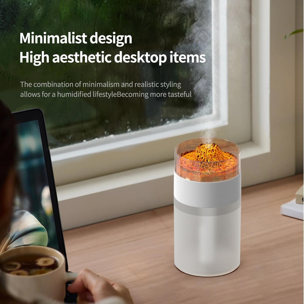 Humidifier With Color LED Light USB Aroma Diffuser 9