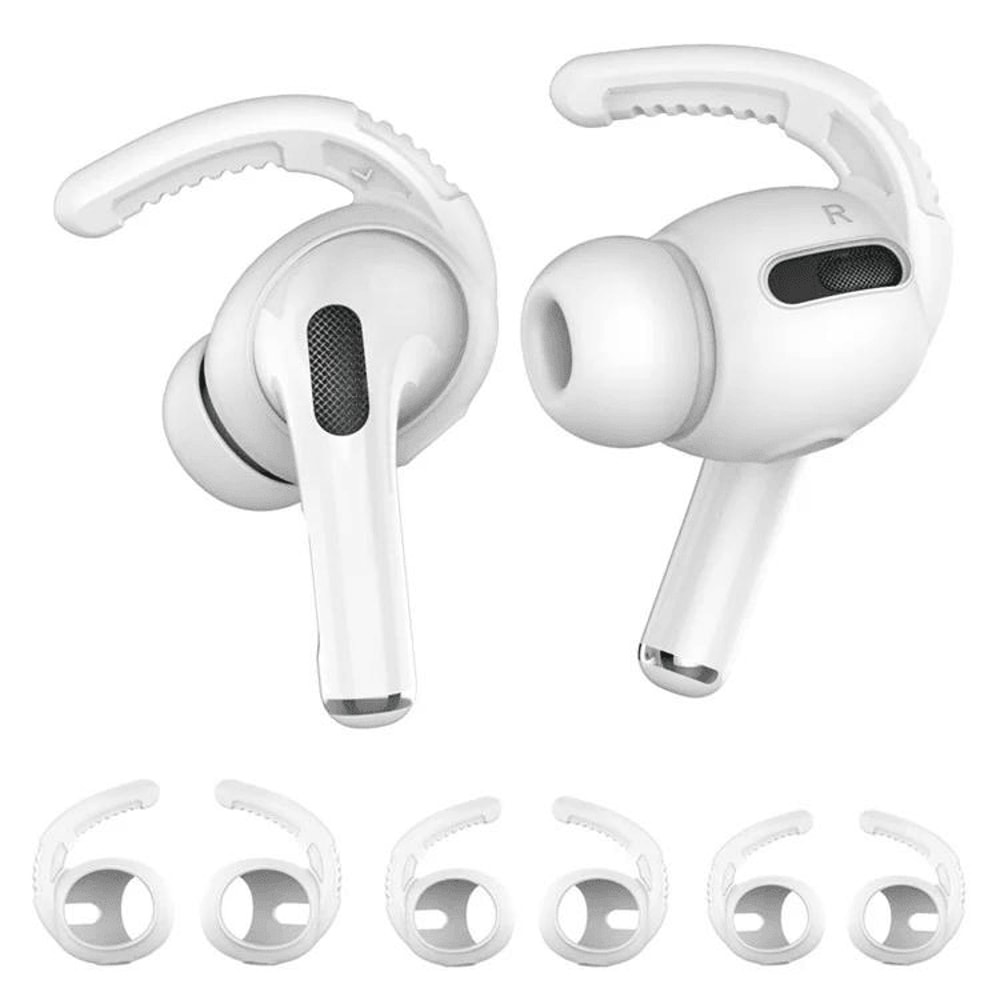 AirPods Pro Ear Hooks With AntiSlip Silicone Tips Secure Fit 0