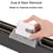 2in1 Window Groove Cleaning Brush Set Window Track Cleaner With Crevice Tool 6