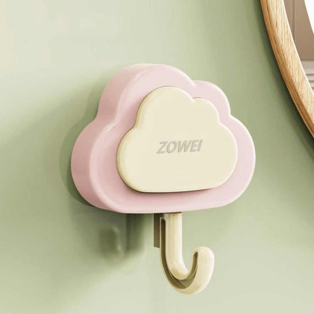 Cloud Suction Cup Hooks Strong Hold Removable Wall Hooks For Bathroom Kitchen Storage 9