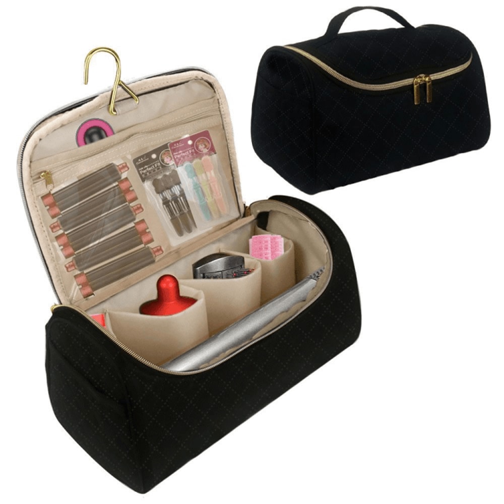 Baona Leather Dyson Hair Dryer Organizer Travel Case Waterproof Storage Bag 3