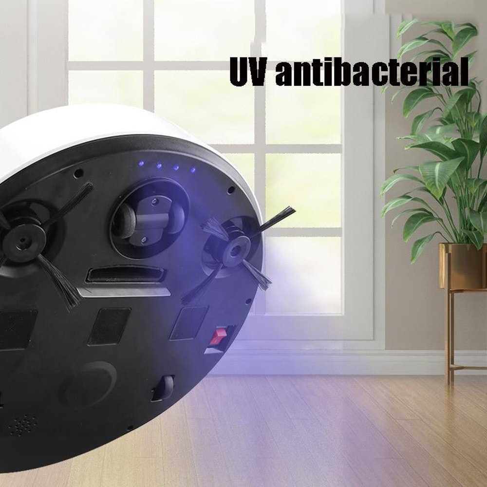 Smart Robot Vacuum Cleaner and Mopping Robot with UV Sanitizing Home Cleaning System