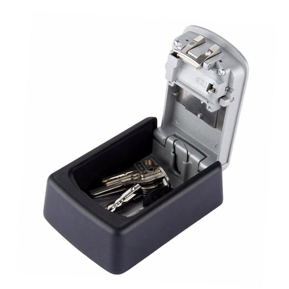Wall-Mounted Key Lock Box Password Secure Key Storage Box
