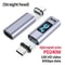 Magnetic USB C Adapter 240W Display Quick Connect Extender