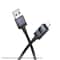 LED Display Fast Charging Cable 60W Woven USB Data Cable 2