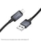 LED Display Fast Charging Cable 60W Woven USB Data Cable 3