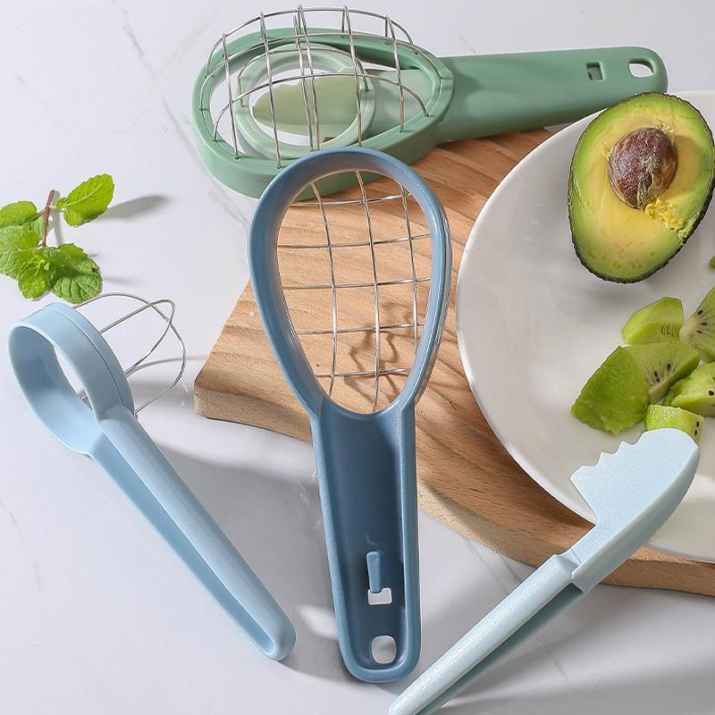3in1 Avocado Slicer Tool With Pit Remover Fruit Cutter For Easy Prep 1