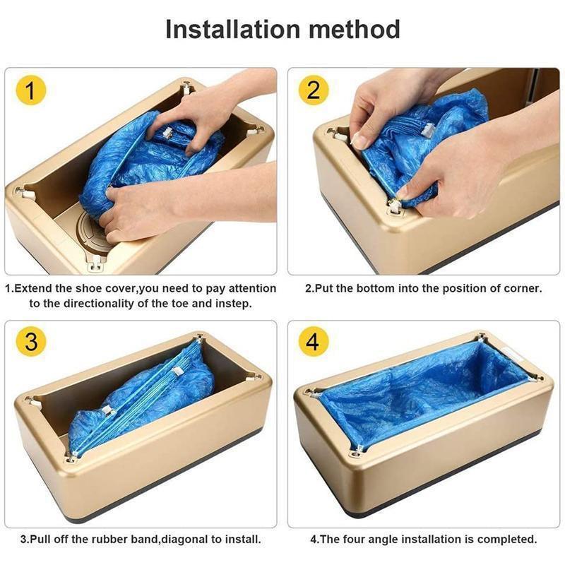 Disposable Shoe Covers Non Slip Indoor Protective Household Covers 3