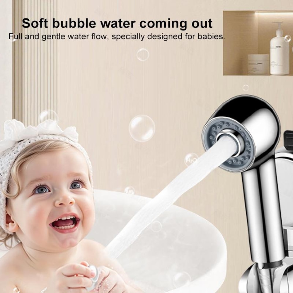 Kids Shower Head for Toddlers and Babies with Universal Fit
