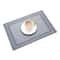 HeatResistant Placemats NonSlip Table Mats Washable PVC Woven Dining Mats Set 8