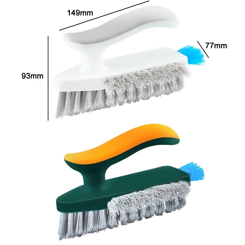Deep Reach Bathroom Corner Cleaning Brush For Tile Grout And Crevice Scrubbing 2