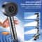 Filtered Shower Head High Pressure Handheld with One-Touch Stop