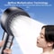 Filtered Shower Head High Pressure Handheld with One-Touch Stop