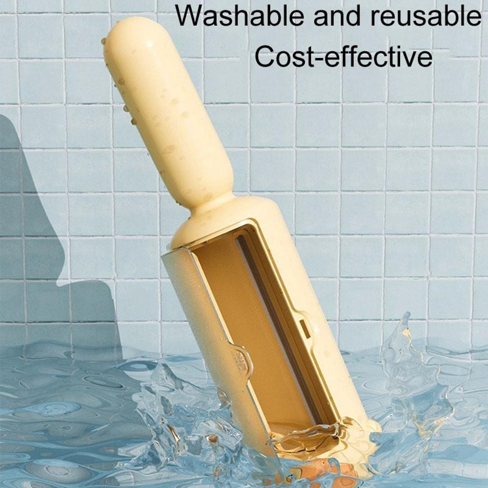 SelfCleaning Pet Hair Remover Brush For Furniture Clothes 9