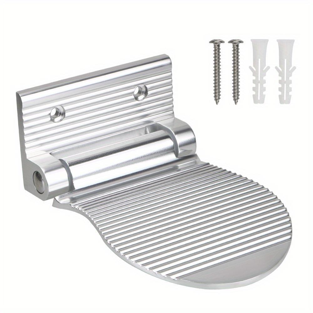 Space Aluminum Shower Foot Rest Wall Mounted Anti Slip Bathroom Step For Seniors And Pregnancy 0