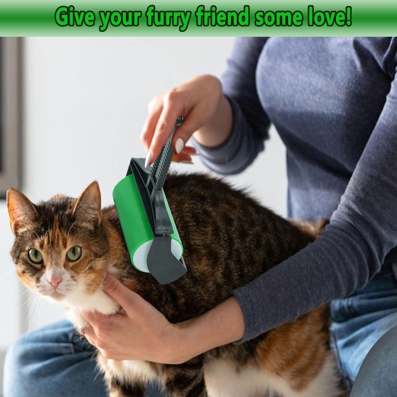 Reusable Pet Hair Remover Roller Washable Lint Cleaner for Clothes Furniture