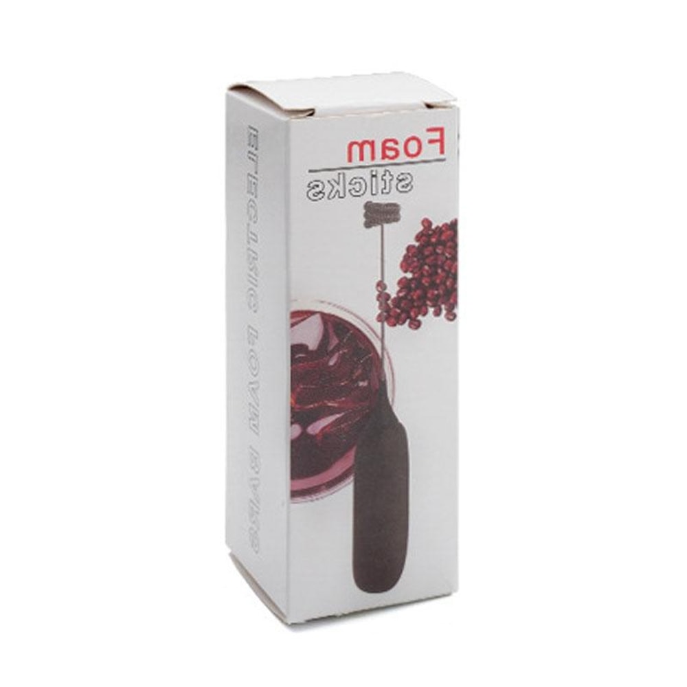 Cordless Handheld Milk Frother Electric Coffee Frother Battery Powered Portable Mixer Whisk