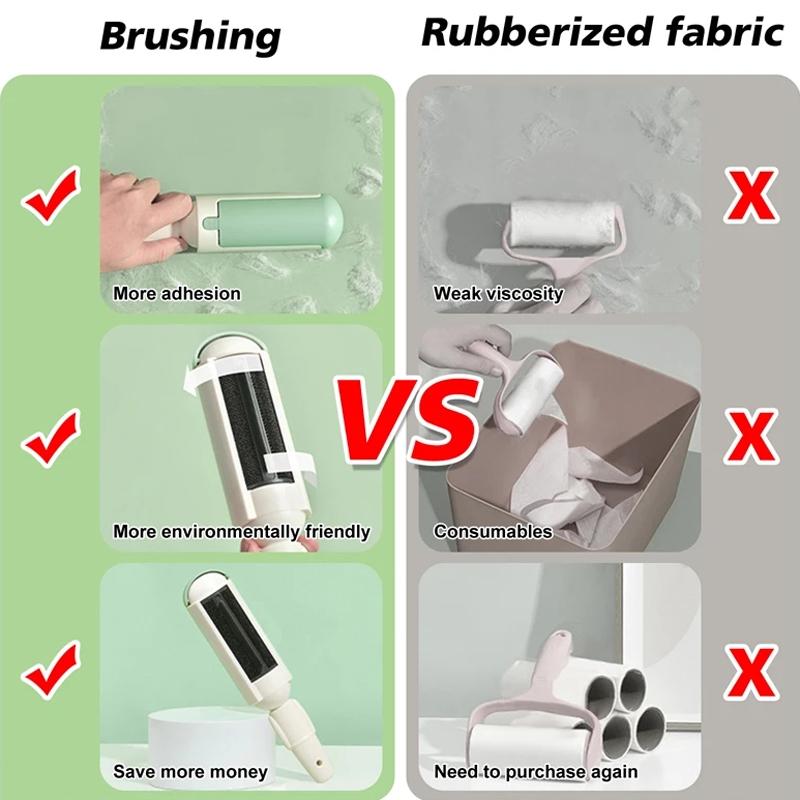 Reusable Pet Hair Remover Roller For Furniture Clothes Washable Lint Roller For Pet Hair With Stor 4