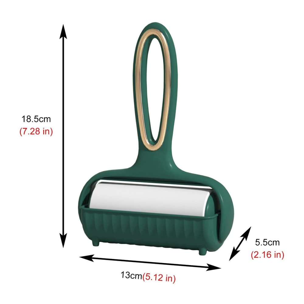 Portable Tearable Lint Roller For Pet Hair Reusable Clothes Lint Remover Brush 5