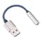 USB To 35mm Audio Adapter Braided Aux Converter Plug And Play 2