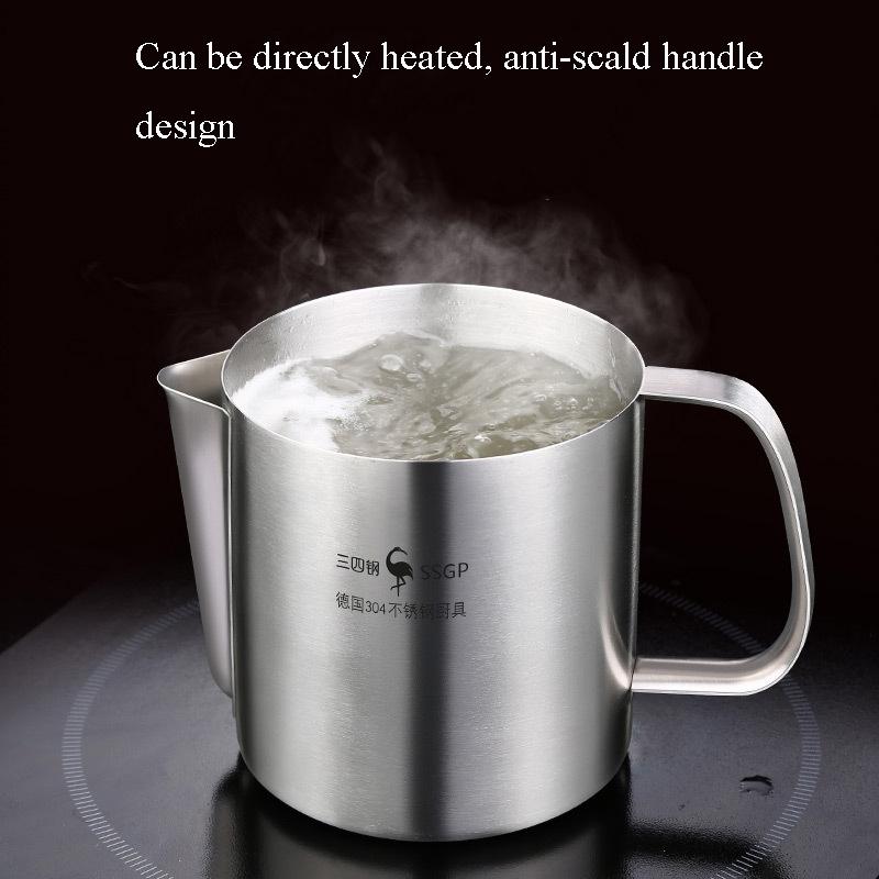 Stainless Steel Oil Filter Pot, Grease Separator & Oil Strainer Storage Container