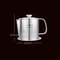 Stainless Steel Oil Filter Pot, Grease Separator & Oil Strainer Storage Container