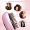 Ionic Hair Straightener Brush Portable Mini Anti Static Styling Comb 10