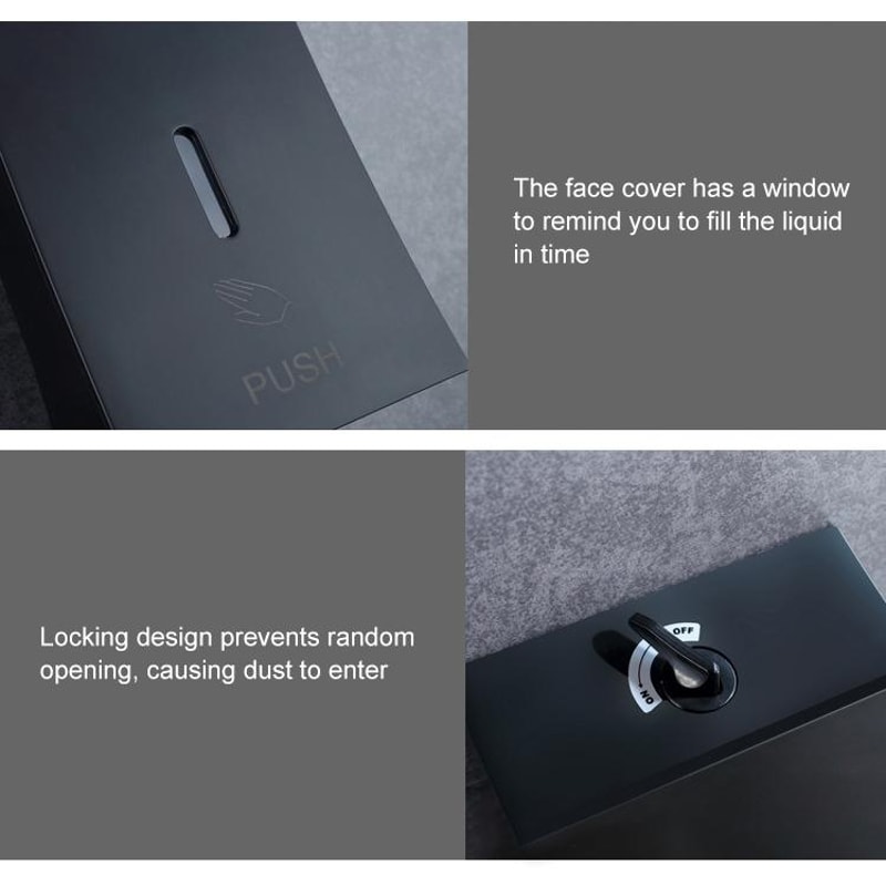 Refillable Wall Mounted Soap Dispenser For Bathroom Shower And Hotel Use 2