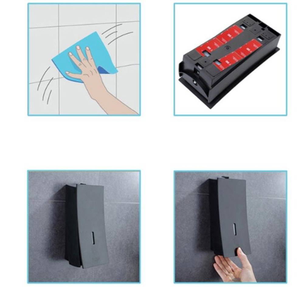 Refillable Wall Mounted Soap Dispenser For Bathroom Shower And Hotel Use 4
