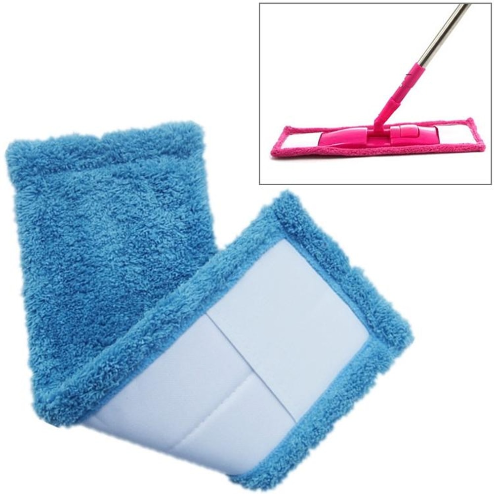 Coral Velvet Flat Mop Replacement Pad Floor Cleaning Mop Head Cloth Refill