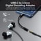 USB C To 35mm Aux Adapter Cable With Digital Audio DAC Braided Durable Connector 4