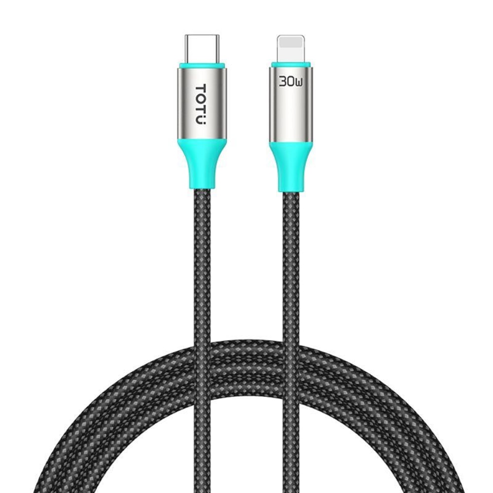 15W Fast Charging Cable Braided Aluminum Durable Data Sync Cord 2