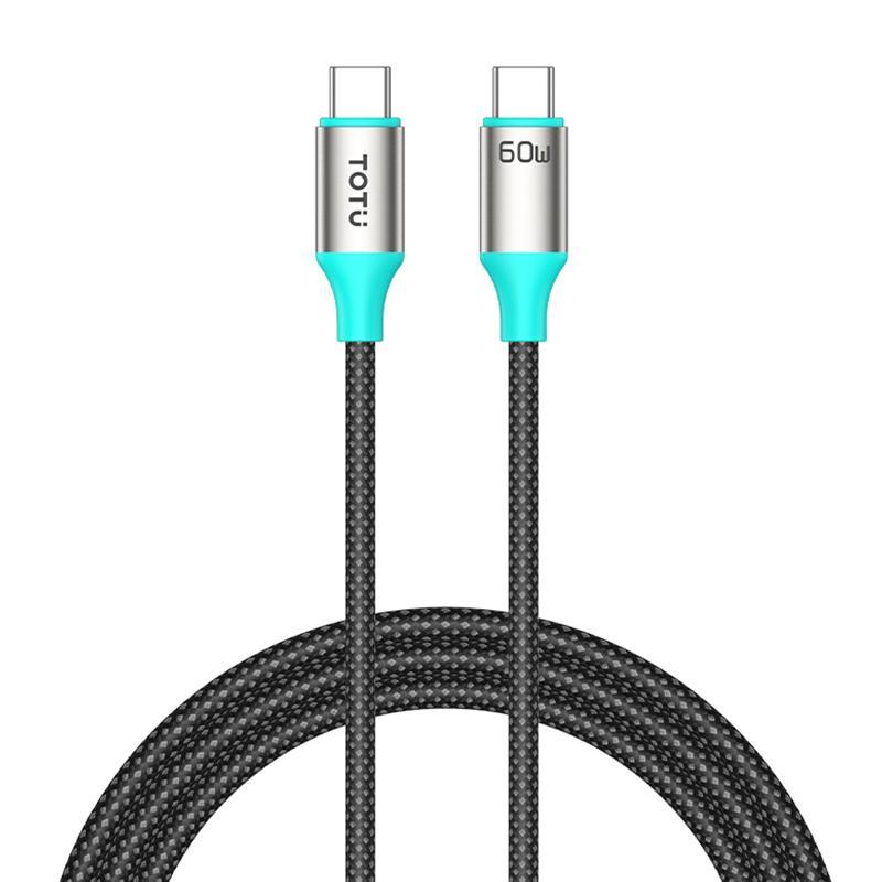 15W Fast Charging Cable Braided Aluminum Durable Data Sync Cord