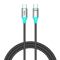 15W Fast Charging Cable Braided Aluminum Durable Data Sync Cord 5