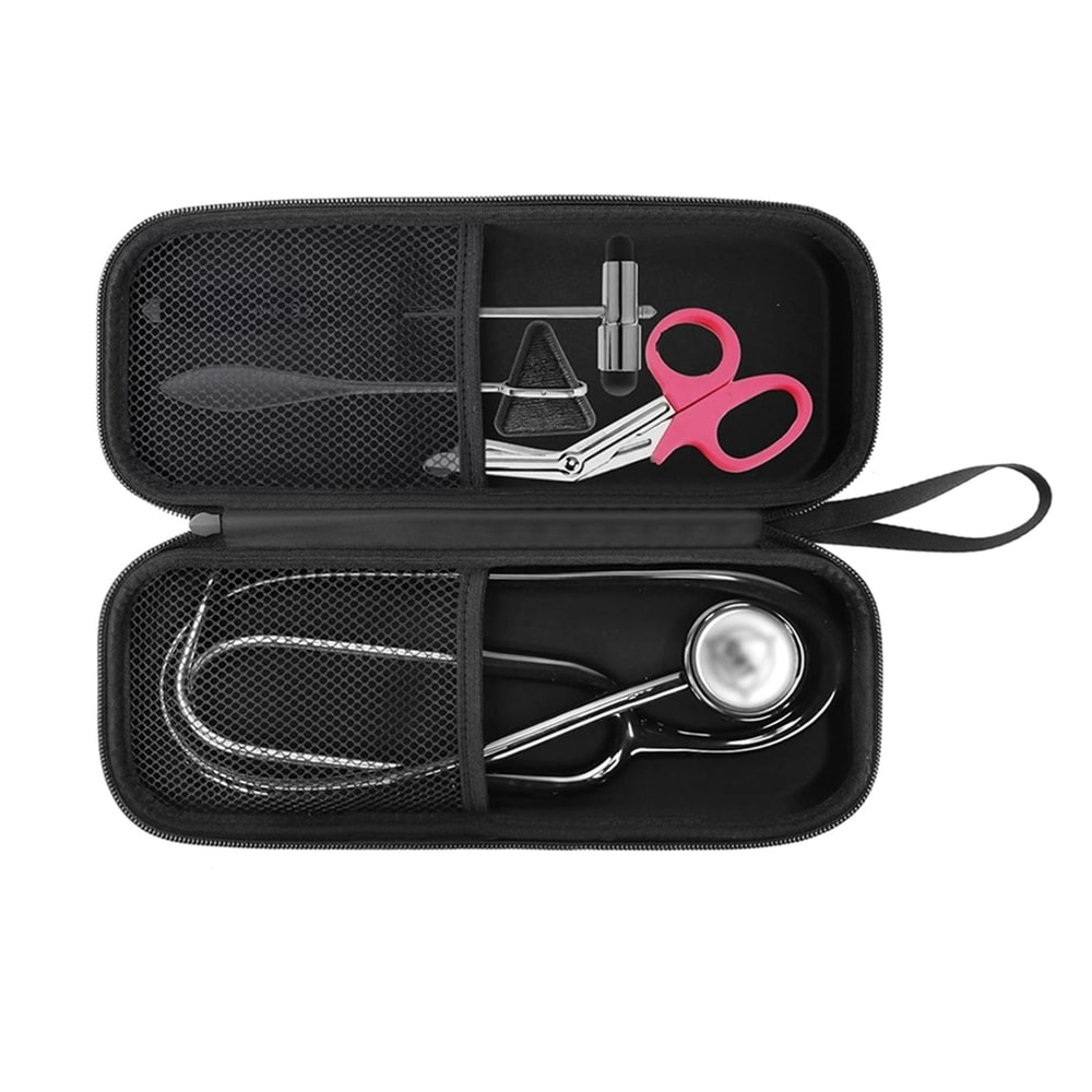 Portable Stethoscope Case EVA Organizer Storage Box for Medical Tools