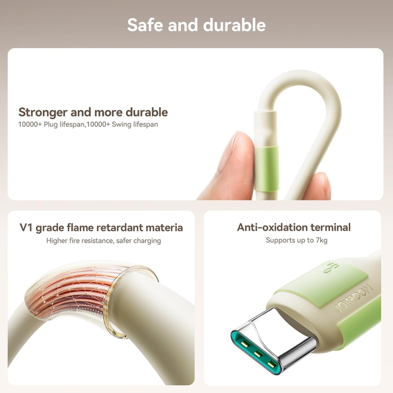 GlowCharge 3A USB To Type C Fast Charging Cable With Luminous Night Light 6