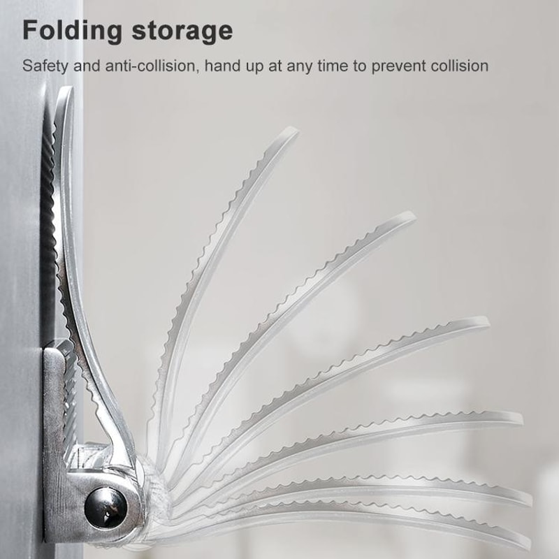 Foldable Shower Foot Rest Wall Mounted Aluminum Bathroom Foot Stool 4