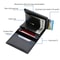 Slim RFID Carbon Fiber Wallet For Men With Money Clip Secure Minimalist Card Holder 4