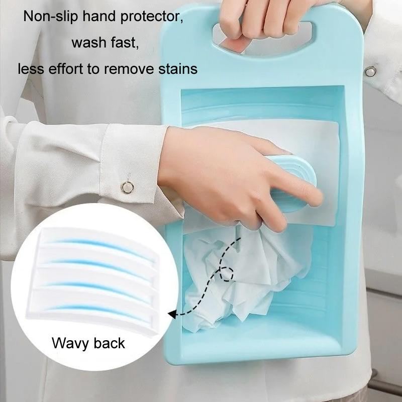 Portable Underwear Washing Board Manual Laundry Board For Socks Delicates And Small Clothes 7