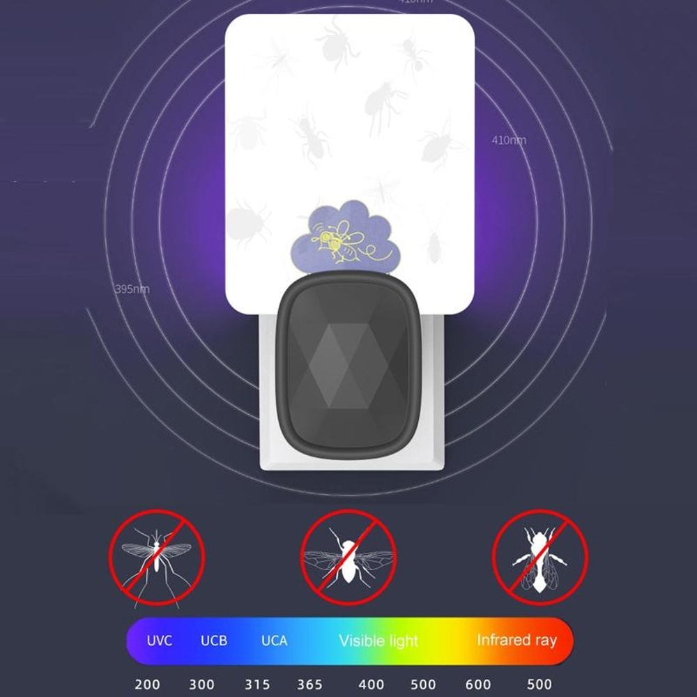 USB UV Mosquito Trap Night Light Indoor Electric Mosquito Killer Lamp Indoor Insect Trap 5