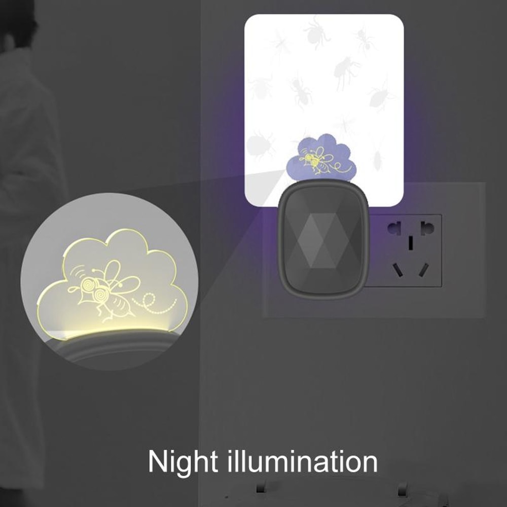 USB UV Mosquito Trap Night Light Indoor Electric Mosquito Killer Lamp Indoor Insect Trap 6
