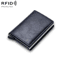 Slim RFID Carbon Fiber Wallet For Men With Money Clip Secure Minimalist Card Holder 12