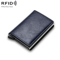 Slim RFID Carbon Fiber Wallet For Men With Money Clip Secure Minimalist Card Holder 12